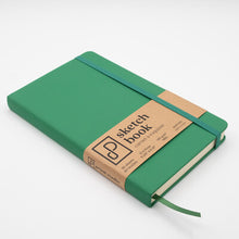 Charger l'image dans la galerie, Journal de dessin, carré de 5,5" x 5,5" - Vert cadmium