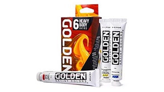 Golden Heavy Body Acrylic Intro Kit - 6 pieces