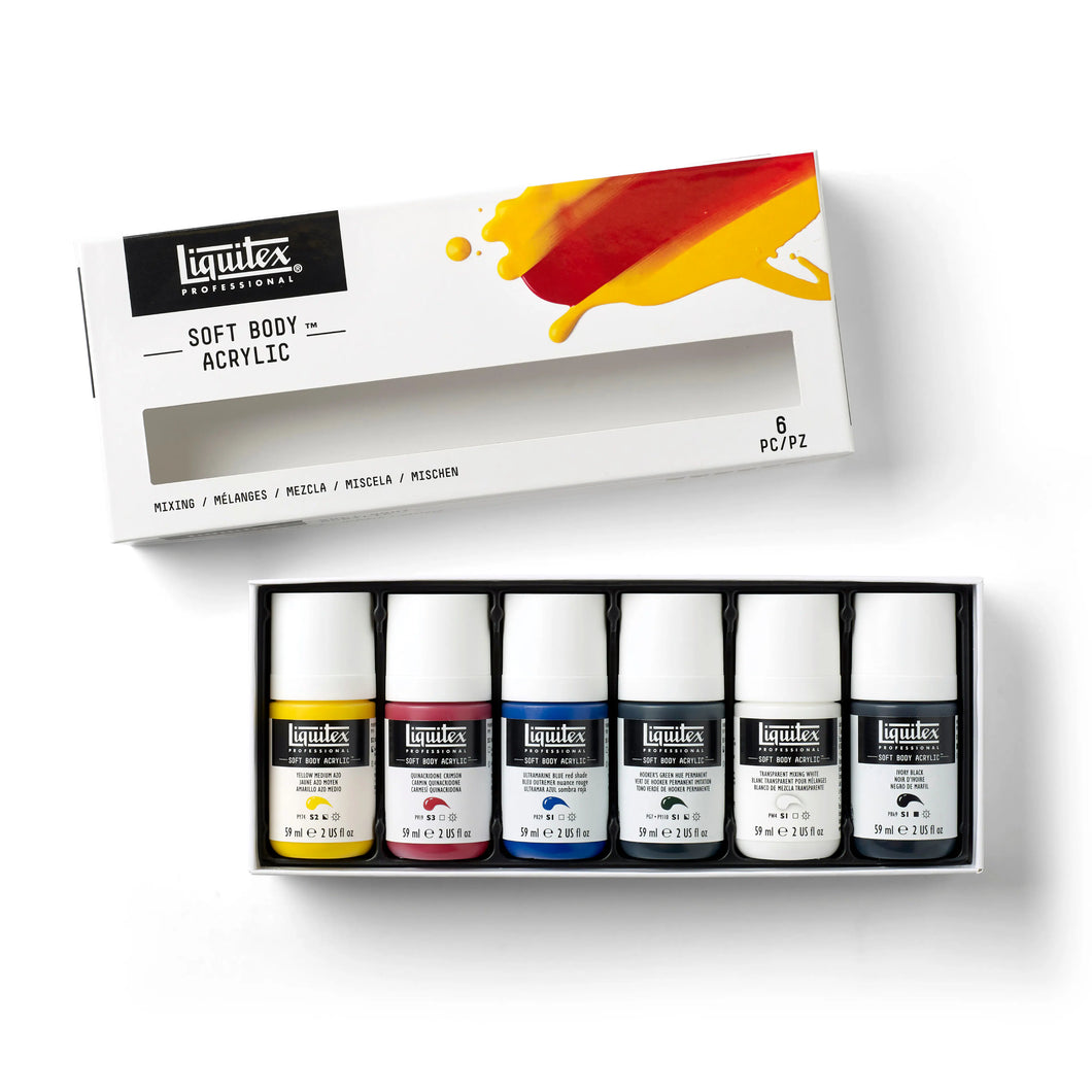 Liquitex Soft Body Acrylic mixing collection