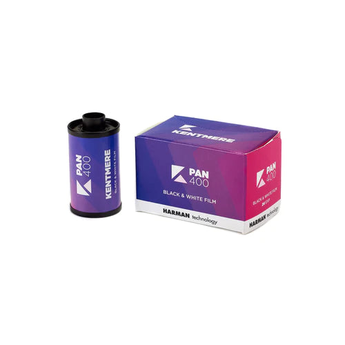 Kentmere 400 ASA Film - 35mm - 36 Exp B/W Film