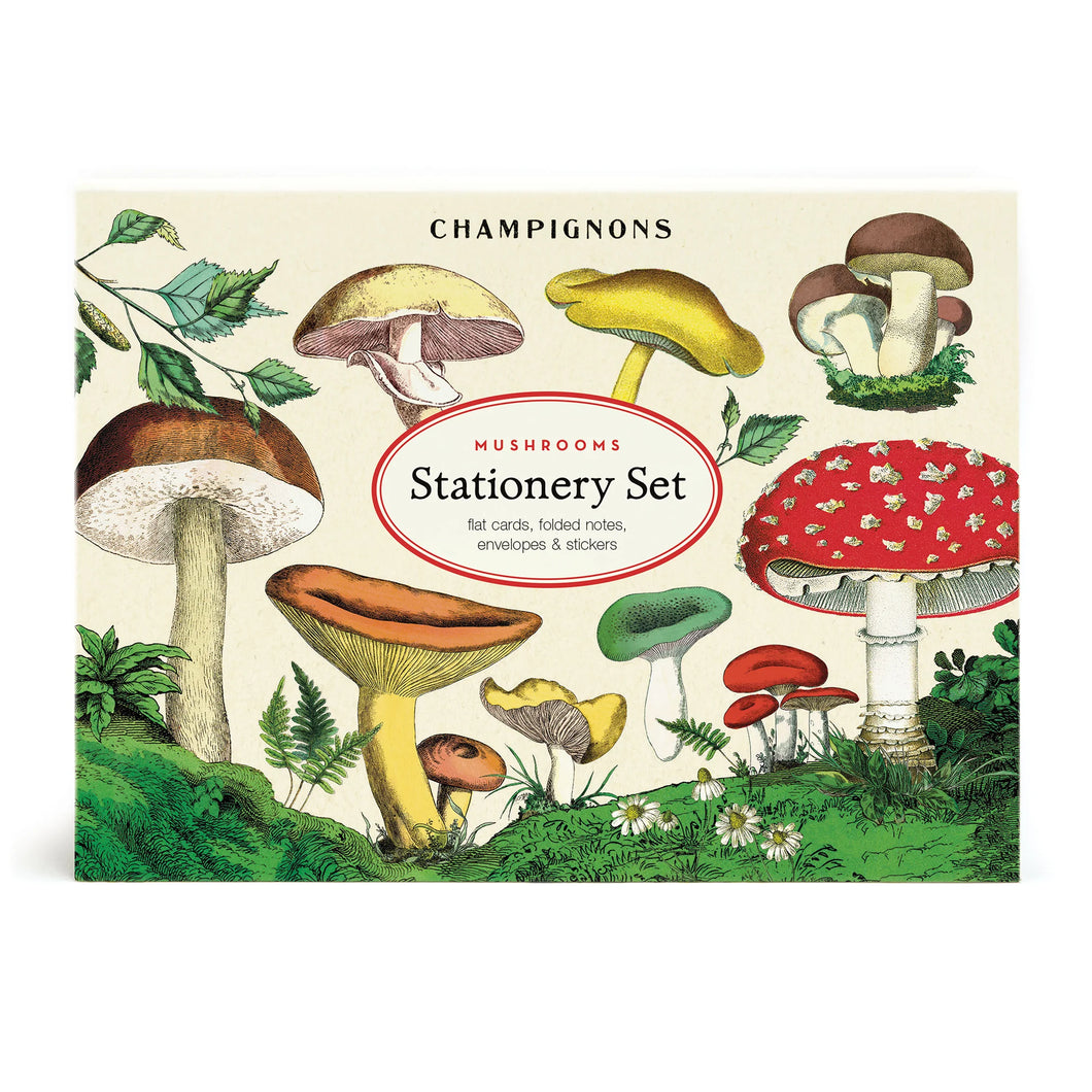 Mushroom Stationary Set