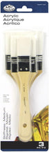 Load image into Gallery viewer, Large Flat Acrylic Brush Set
