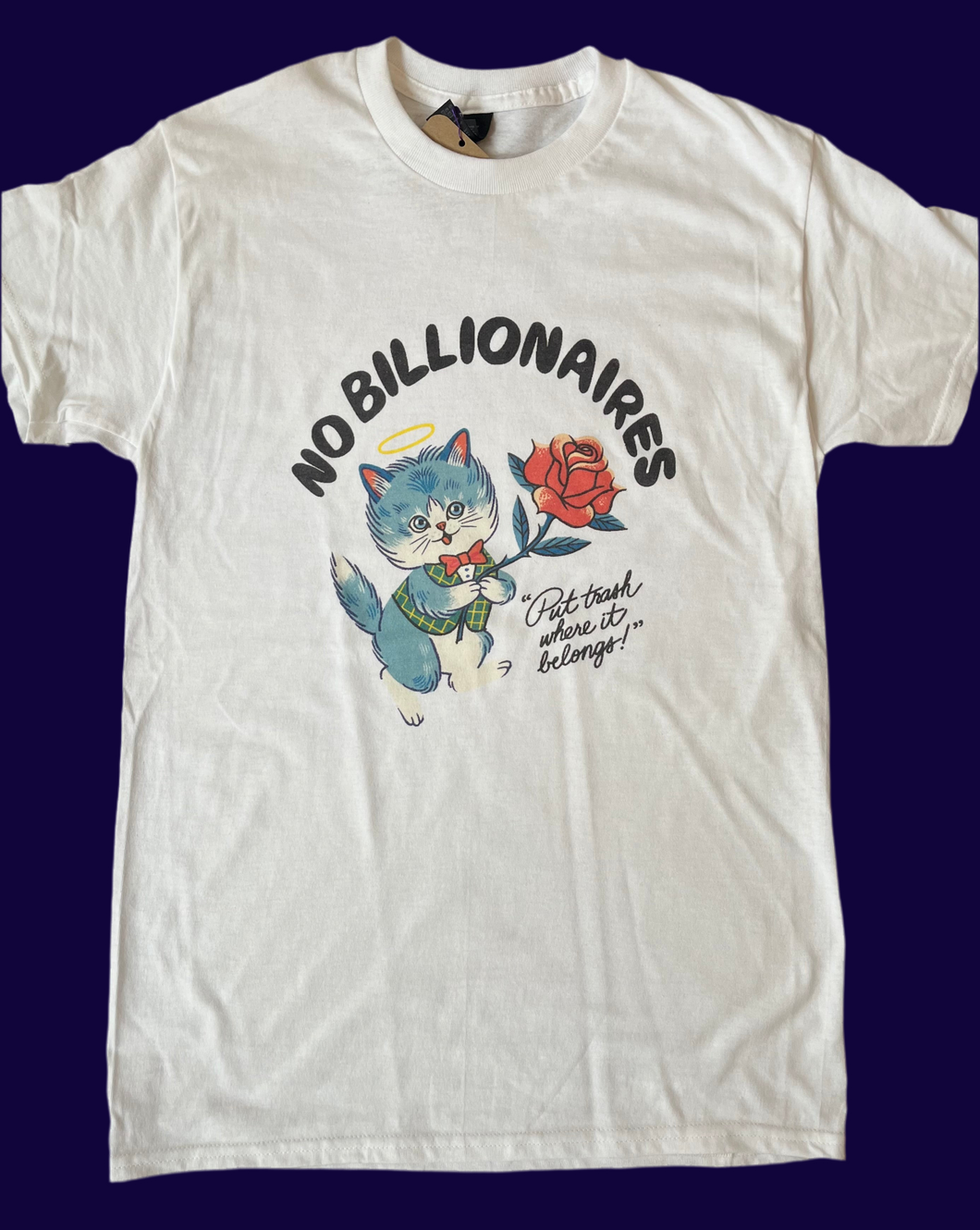 No Billionaires Tee - Paul Hammond