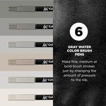 Load image into Gallery viewer, Koi Watercolour Brush Pens - 6pc Set
