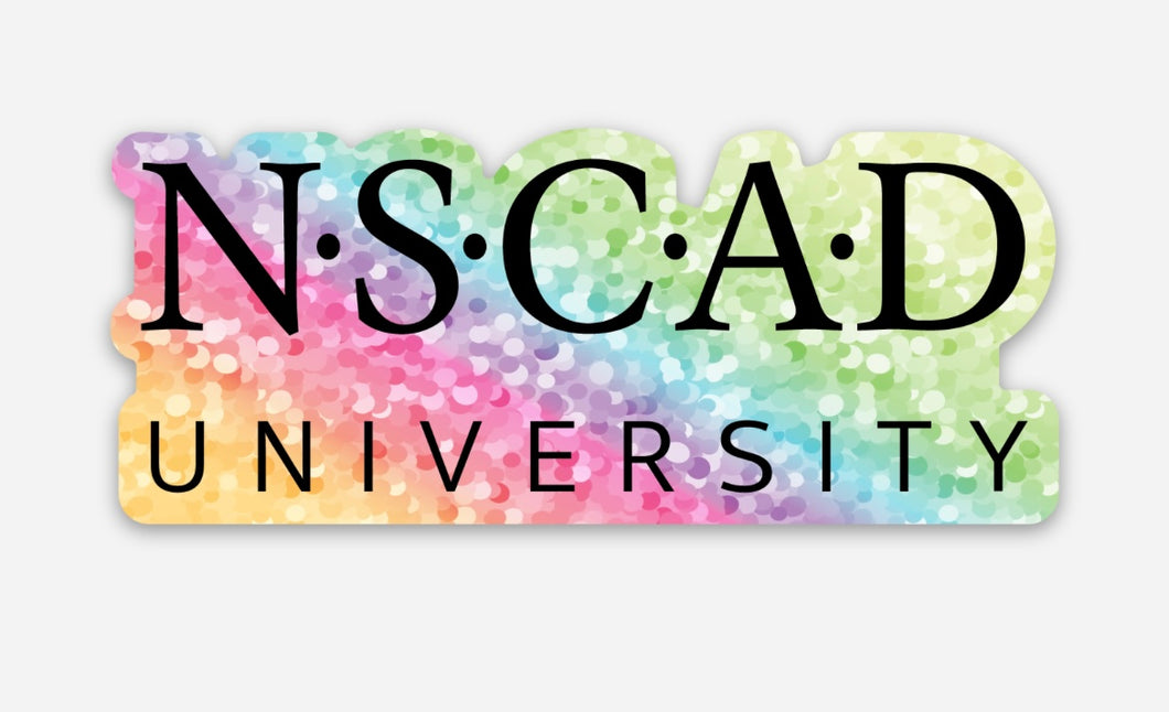 Glitter NSCAD Sticker