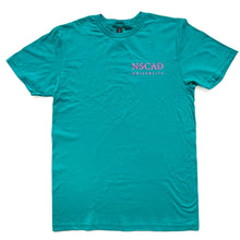 Load image into Gallery viewer, NSCAD Unisex Turquoise Tee
