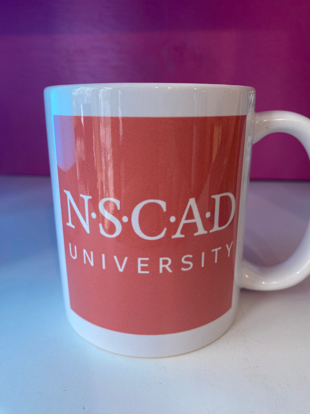 NSCAD University Mug in Coral