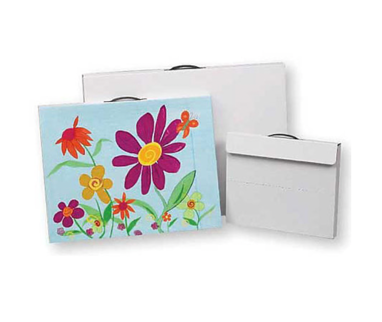 Corregated Portfolio with Handle 23