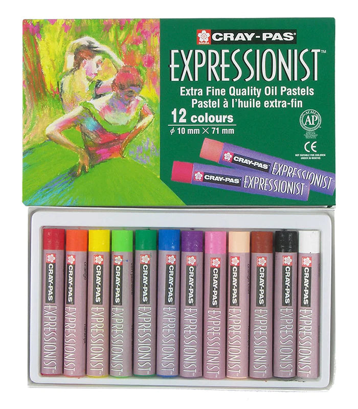 Cray-Pas Oil Pastels 12 set
