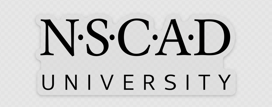 Clear Front Stick NSCAD Sticker
