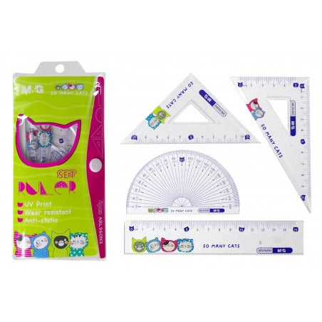 So Many Cats Ruler Set