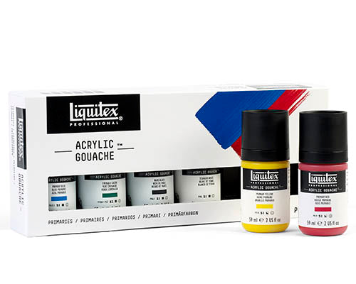 Liquitex Professional Acrylic Gouache (Primary Set)