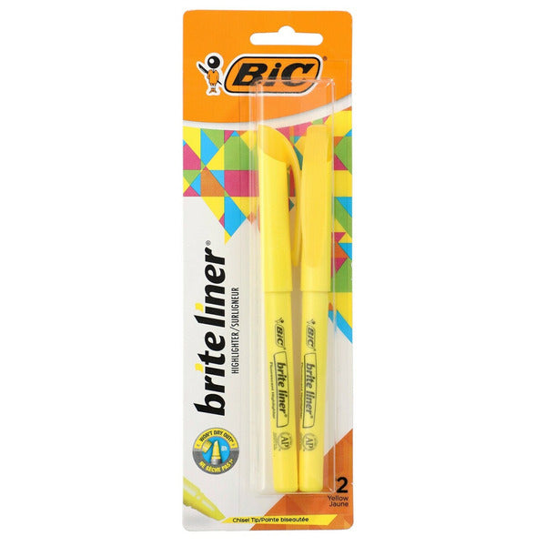 Brite Liner - Yellow (2pk)