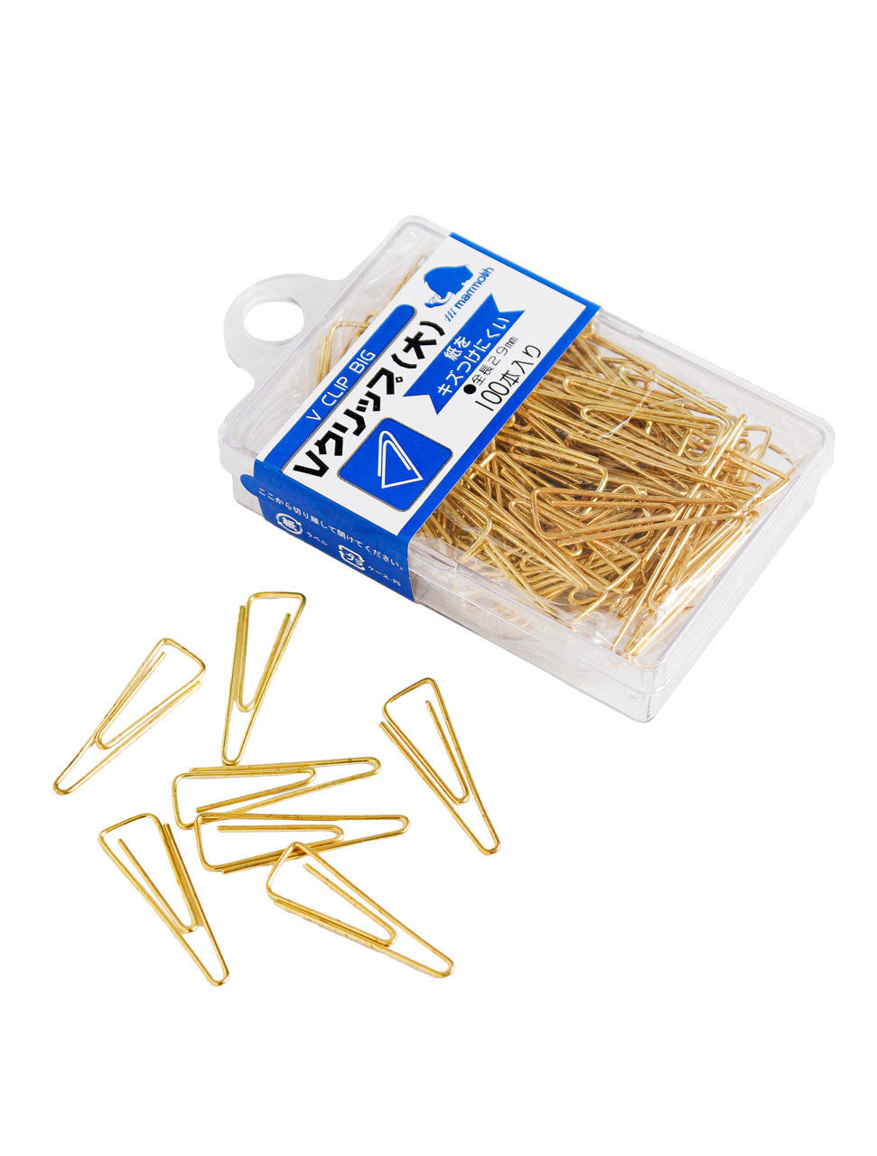 Paperclip V-Shape Large (package of 100)