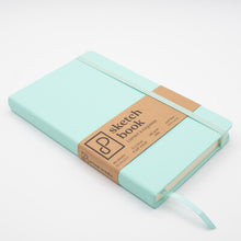 Charger l'image dans la galerie, Journal de dessin, carré de 5,5" x 5,5" - Vert cadmium
