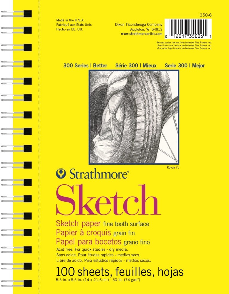 Strathmore 300 Series, Sketch Pad, 5.5