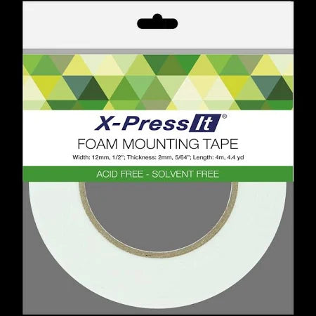 Foam Mounting Tape 1/2