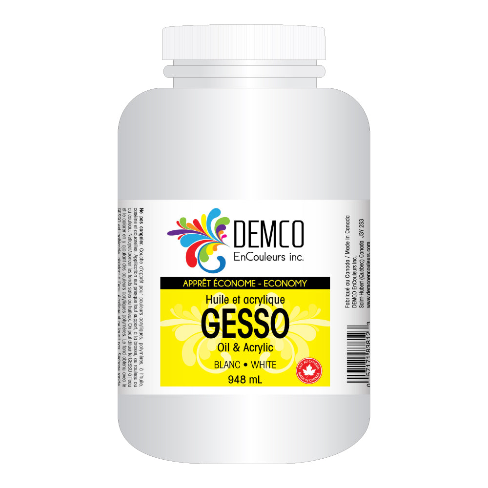 Economy Oil & Acrylic Gesso - White