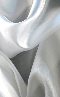 Habotai Silk - White 45